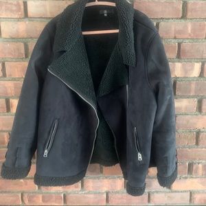 Black Shearling Jacket